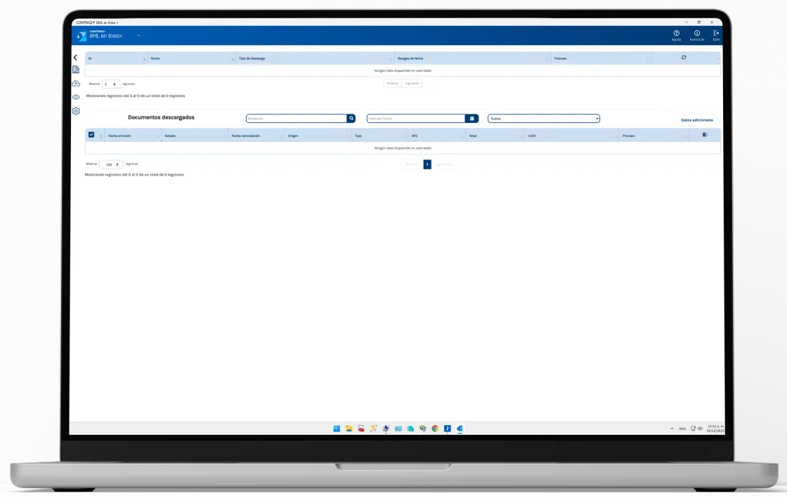Interfaz de CONTPAQi XML en Línea+